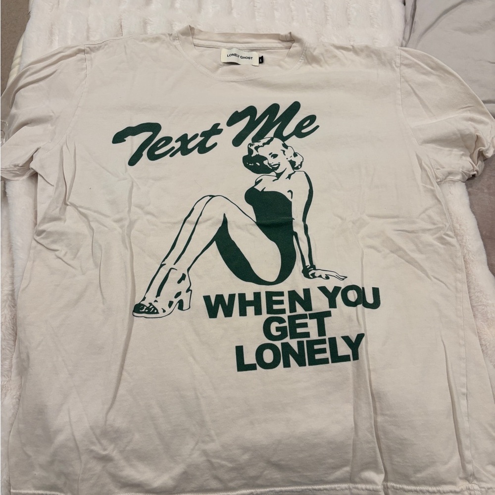Lonely Ghost Cream Tee